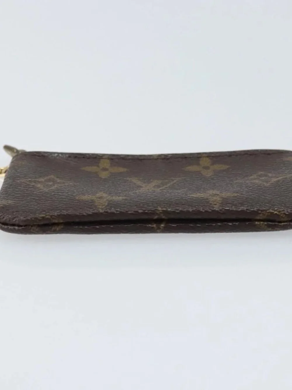 LOUIS VUITTON Monogram Pochette Cles Coin Purse M62650 LV Auth ki6542